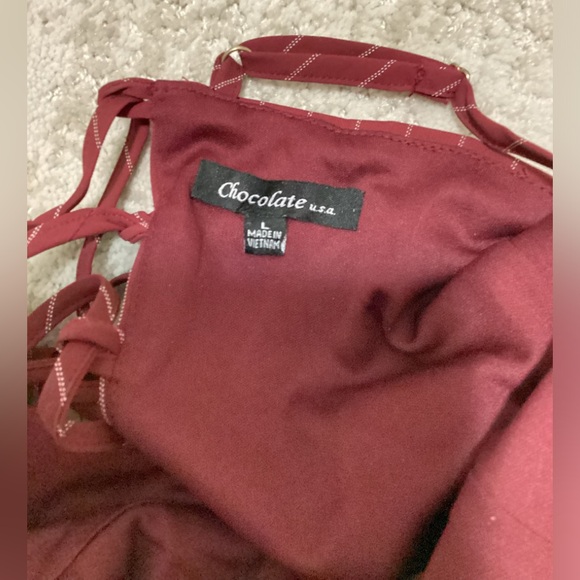 💗Adorable classy pinstripe Jumpsuit 💗 - Picture 5 of 7